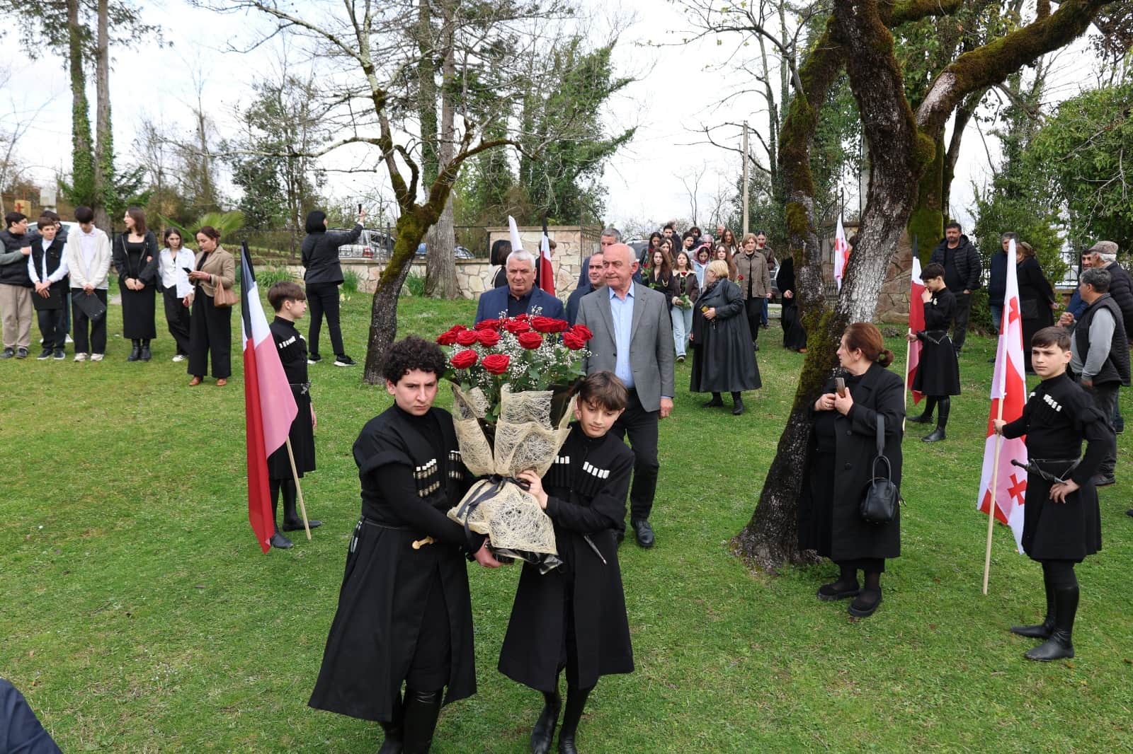 ხობში ზვიად გამსახურდიას ხსოვნას პატივი მიაგეს
