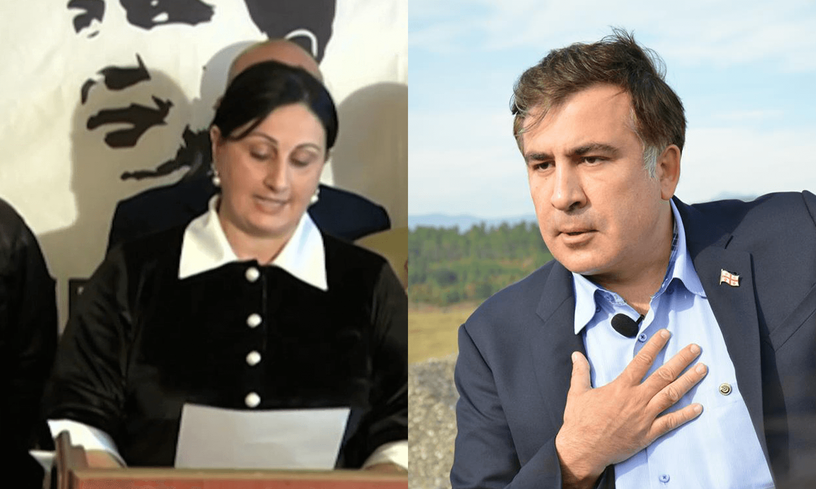 სააკაშვილი ენმ-ის ხობის ორგანიზაციის ყოფილ თავმჯდომარეს უპირისპირდება 