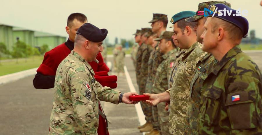 სენაკის სამხედრო ბაზაზე “Agile Spirit 2018” დახურვის ცერემონიალი გაიმართა