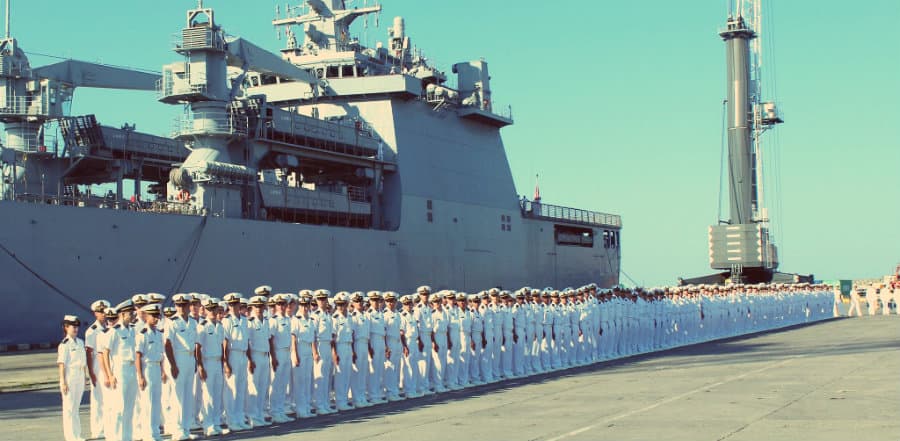 ქალაქ ფოთის პორტში თურქული გემი „TCG BAYRAKTAR (L-402)“ შევიდა