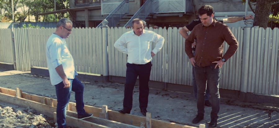 მაიზერ ნანავამ მიმდინარე ინფრასტრუქტურული სამუშაოები დაათვალიერა