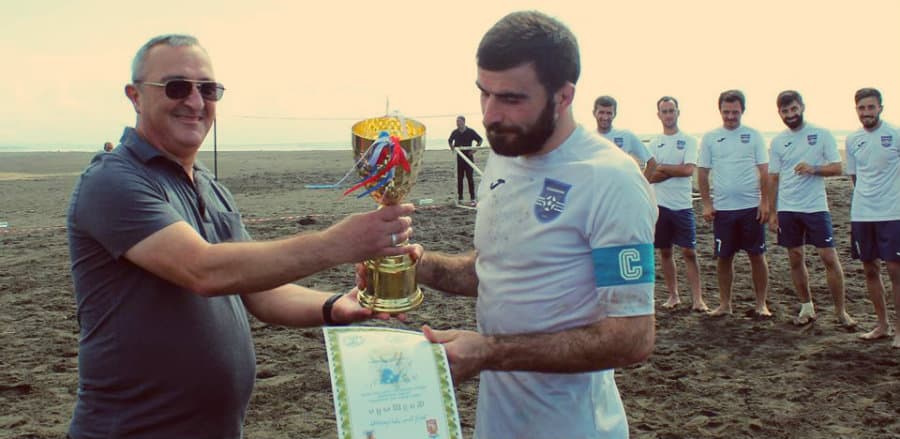 ფოთში პლაჟის ფეხბურთში ღია პირველობა გაიმართა