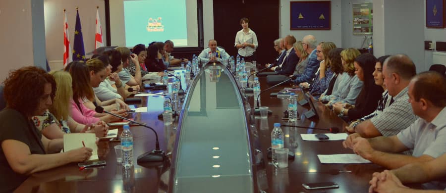 ზუგდიდში შვედეთის დელეგაცია იმყოფება