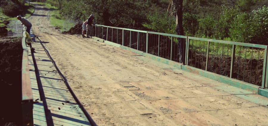 სოფელ უშაფათის მოსახლეობა განახლებული ხიდით სარგებლობს