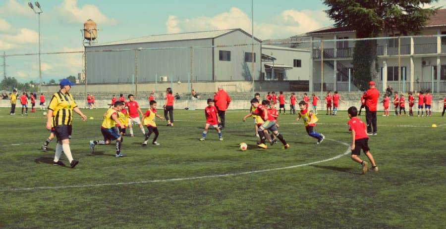 ზუგდიდში, „სახალისო ფეხბურთის ღია სკოლები“ დასკვნითი ღონისძიება გაიმართა