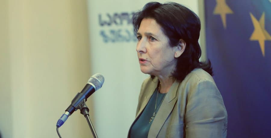 სალომე ზურაბიშვილი – მეეჭვება მიხეილ სააკაშვილს საქართველოს მოქალაქეობა მივცე