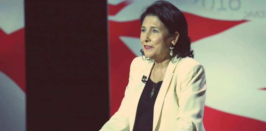 სალომე ზურაბიშვილი საქართველოში ევროკავშირის ელჩს, კარლ ჰარცელს შეხვდა