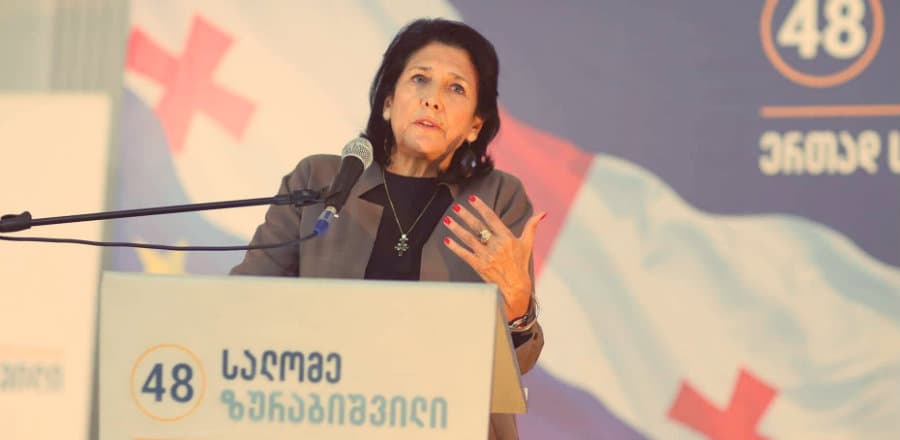 სალომე ზურაბიშვილი – დღეს საუბრობენ, რომ ქართული ენა არ ვიცი, მაგრამ არ ახსოვთ, რომ ლავროვს ქართულად ველაპარაკე