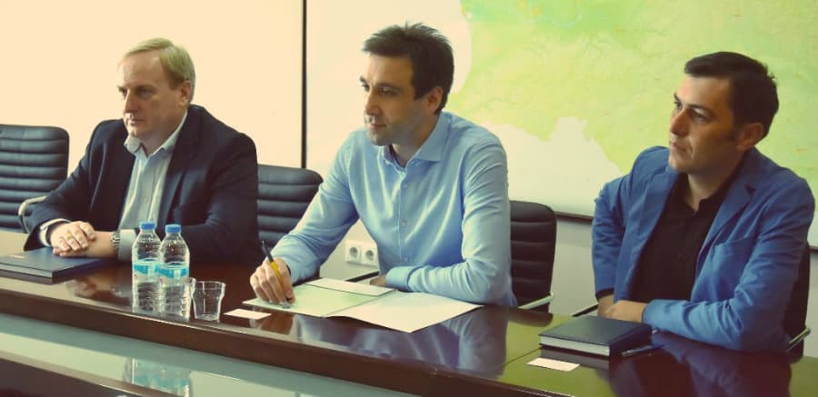 ირაკლი ჯიქია ჩეხეთის რესპუბლიკის ელჩის მოვალეობის შემსრულებელს შეხვდა