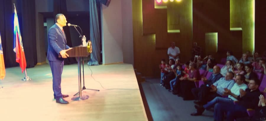 პრეზიდენტობის კანდიდატი შალვა ნათელაშვილი ზუგდიდში ამომრჩევლებს შეხვდა