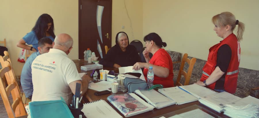 სოფელ კირცხში უფასო სამედიცინო გამოკვლევები მიმდინარეობს (R)