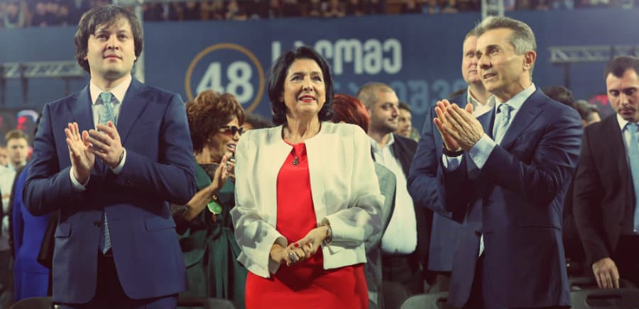 ირაკლი კობახიძე – ამ საპრეზიდენტო კამპანიას პირობითად შეიძლება ვუწოდოთ „სუსტი კაცები ძლიერი ქალის წინააღმდეგ”