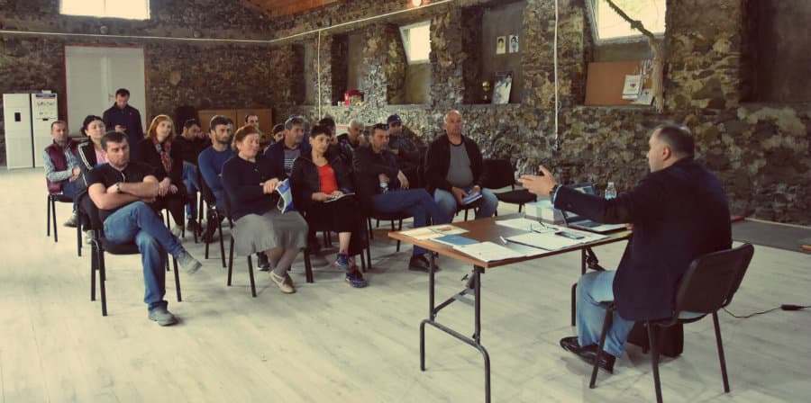 ჭუბერსა და ნაკრაში ადგილობრივების მოთხოვნით ტრენინგი ჩაატარდა