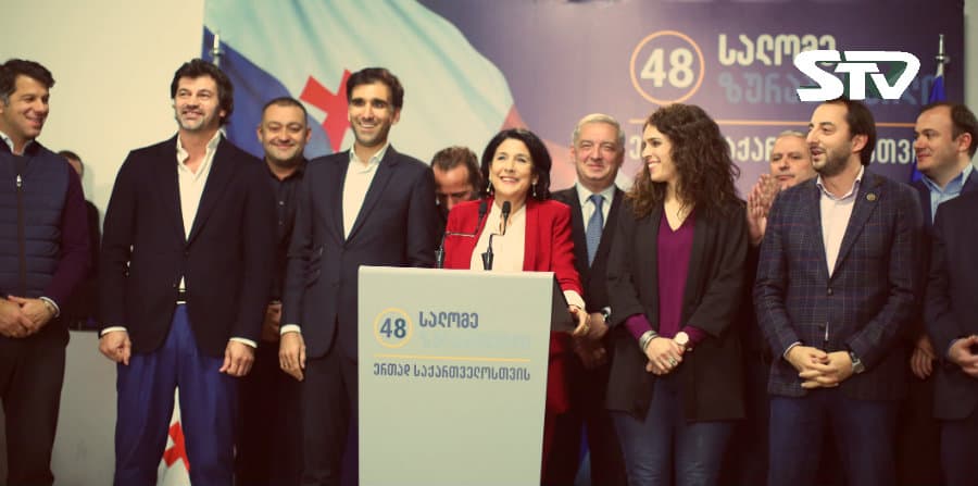 “ვაშაძეს და რუსეთს არ დავუთმობ ქვეყანას”-ზურაბიშვილი მეორე ტურისთვის ემზადება