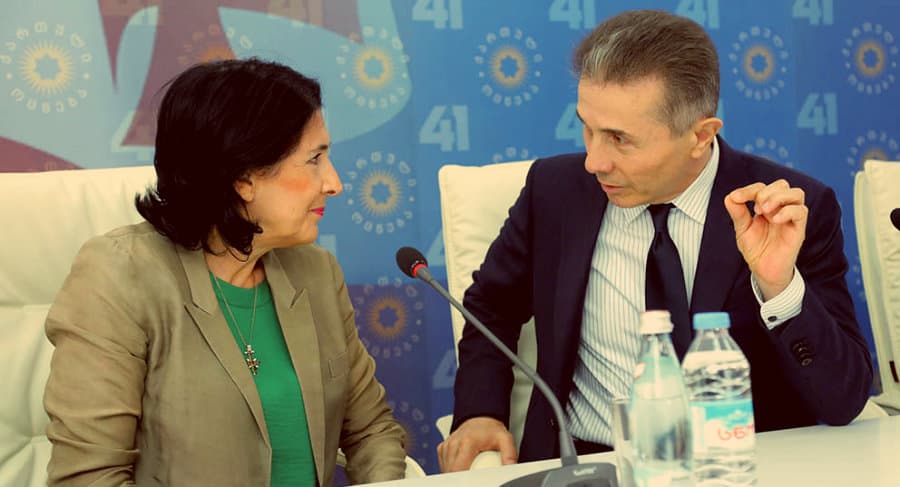 ივანიშვილი – მოღალატეები ცდილობენ მოღალატედ მონათლონ სალომე ზურაბიშვილი