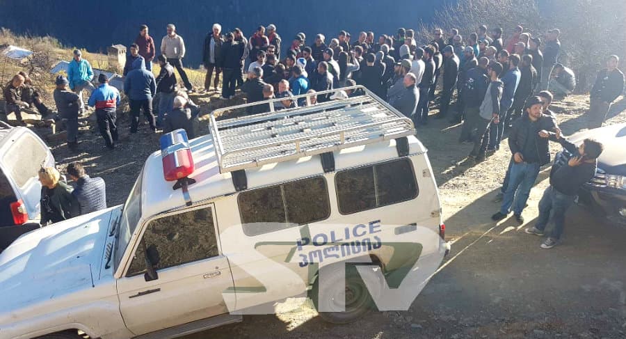 სოფელ იელში ცენტრამდე მისასვლელი გზა ჩაკეტილია