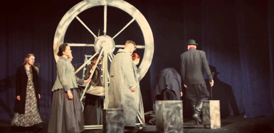 ლიეტუას თეატრმა სპექტაკლი „გზა სამოთხისკენ“ გამართა