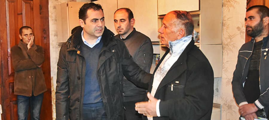 ალექსანდრე მოწერელია სენაკის მუნიციპალიტეტის მოსახლეობას შეხვდა