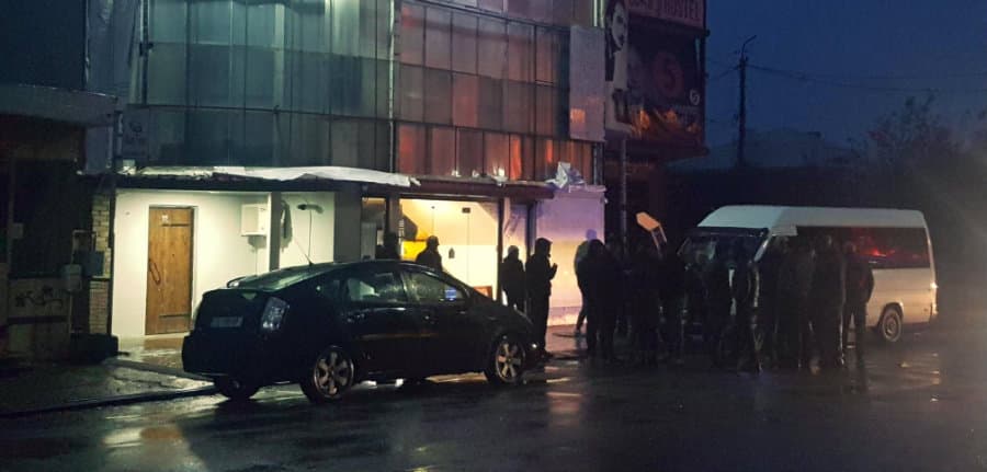 150-მდე “ნაციონალური მოძრაობის” მხარდამჭერი დილით, ზუგდიდიდან თბილისისკენ გაემგზავრა