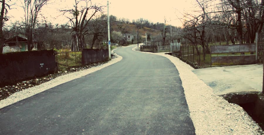 სოფელ თამაკონში გზის მშენებლობა დასრულდა