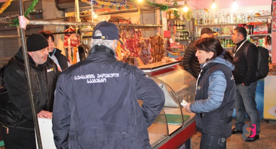 ფოთში ხორცისა და რძის პროდუქტების სარეალიზაციო ობიექტები შემოწმდა