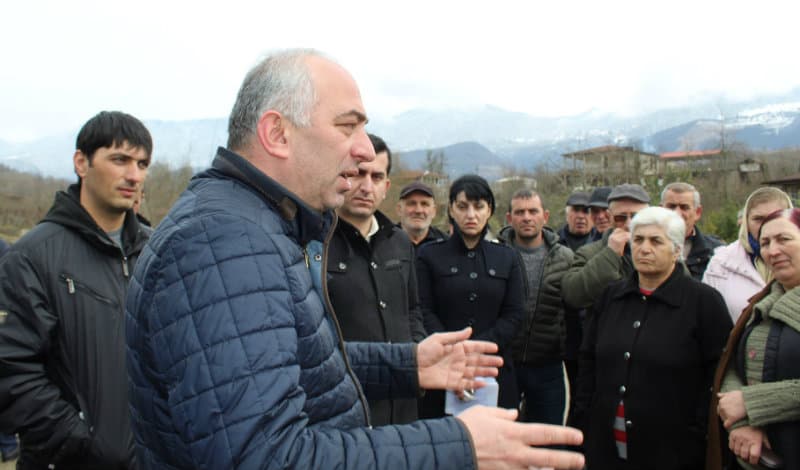 წალენჯიხაში დასახლების კრებები დასრულდა