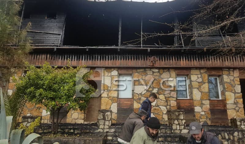 მარტვილის მამათა მონასტერში არსებული კელია დაიწვა