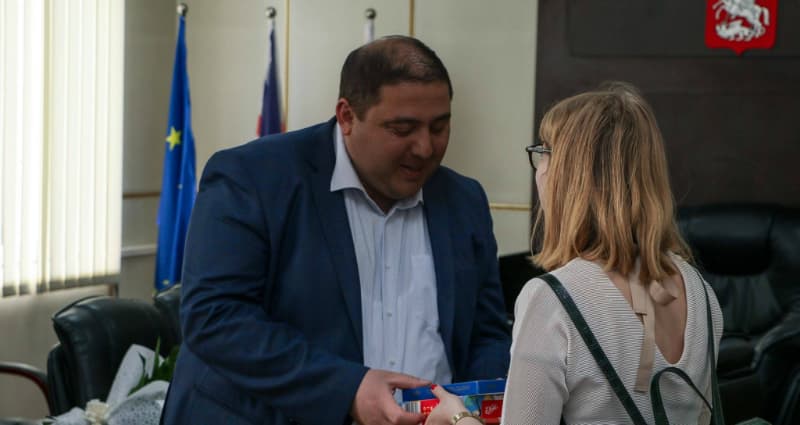 სენაკში ,,აქტიურ ლიდერთა თაობის” ფარგლებში შეხვედრები გაიმართა