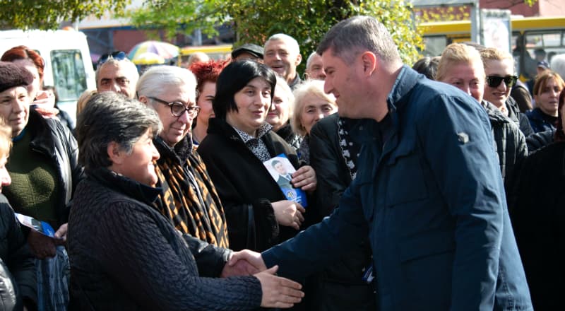 გიორგი შენგელია მოსახლეობასთან შეხვედრებს აქტიურად განაგრძობს