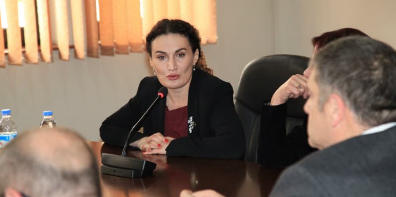 ქეთევან ციხელაშვილმა ზუგდიდში შეხვედრა გამართა