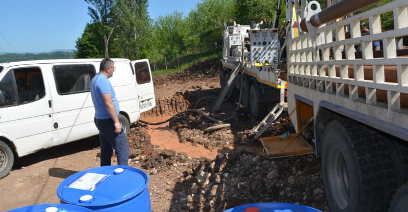 სოფელ ლეწურწუმეში სასმელი წყლის სისტემის მოწყობა მიმდინარეობს