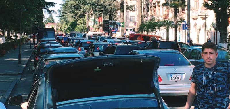 ზუგდიდში ავტომანქანების მოძრაობა შეიზღუდება – შსს განცხადებას ავრცელებს