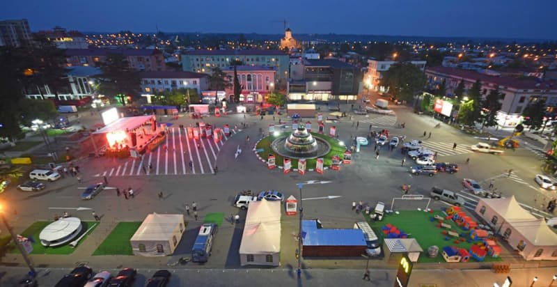 ზუგდიდში შს სამინისტრო ღონისძიებებს მართავს [ფოტო]