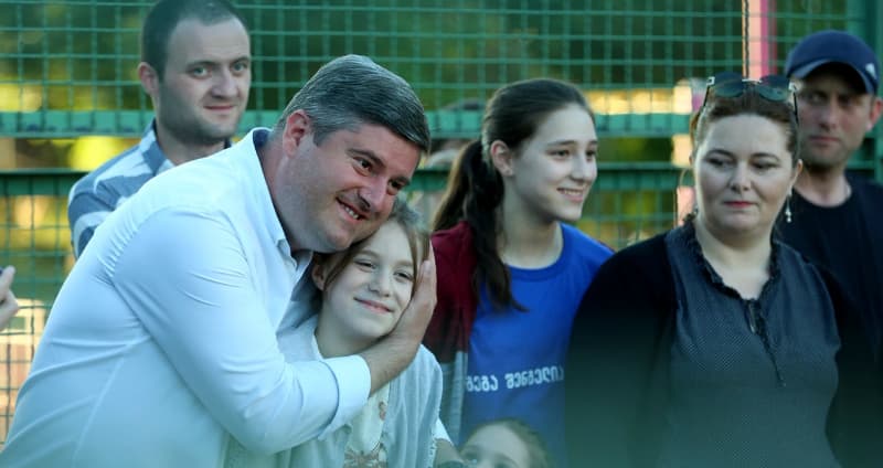 გიორგი შენგელია „ოცნების თასის“ ფინალურ შეხვედრას დაესწრო