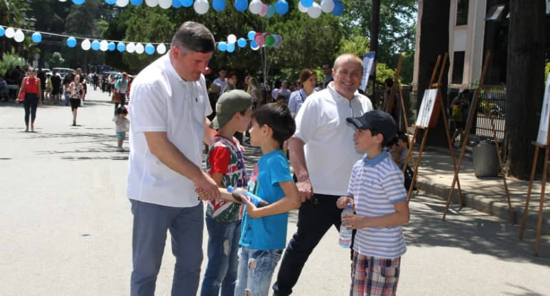 1 ივნისს ზუგდიდში სხვადასხვა ღონისძიებები გაიმართა