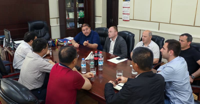 სენაკის მერიაში ჩინეთის სავაჭრო-სამრეწველო პალატის წარმომადგენლობასთან შეხვედრა შედგა