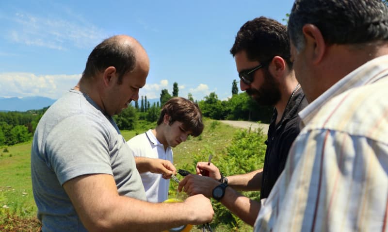 მეწყერის პროგნოზირებადი ხელსაწყო სოფელ ფოცხოში დამონტაჟდა