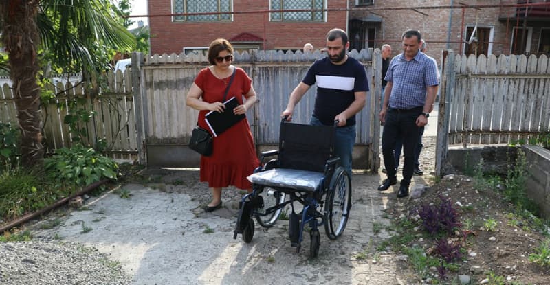 შშმ პირთა უფლებების დაცვის დღე სენაკში