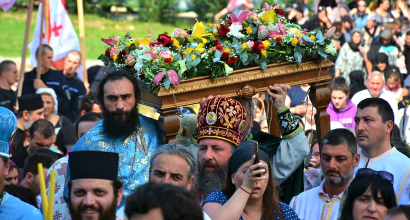 ზუგდიდში ვლაქერნობას აღნიშნავენ [ფოტო]