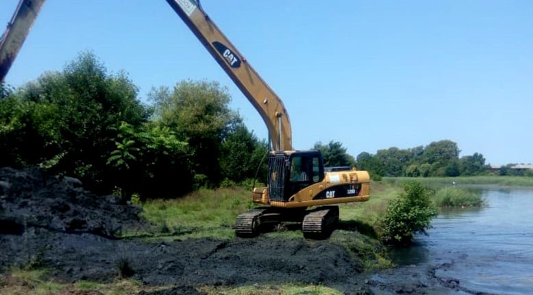 ფოთში მდინარე კაპარჭას გაწმენდის სამუშაოები დაიწყო