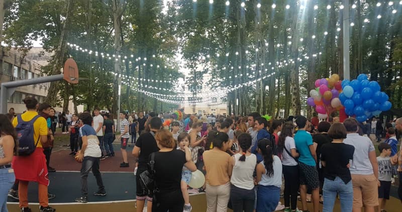 ქალაქ ხობში, თანამედროვე სტანდარტების შესაბამისად მოწყობილი ცენტრალური პარკი გაიხსნა