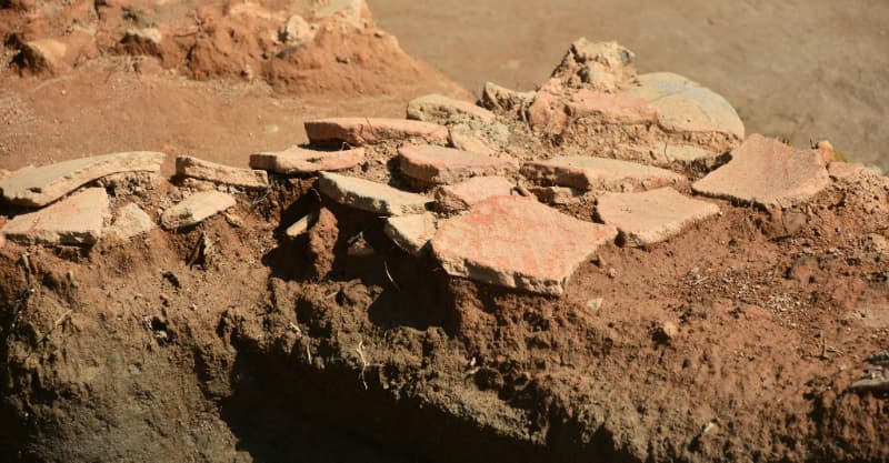 ხობში, მაჩხომერის გორაზე ახალი არტეფაქტები აღმოაჩინეს