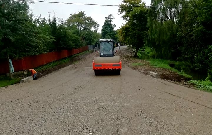 ქვემო ქვალონში გზის რეაბილიტაცია მიმდინარეობს