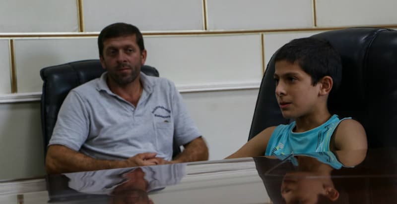 სენაკის მერიაში წარმატებულ სენაკელ მოკრივესთან შეხვედრა გაიმართა