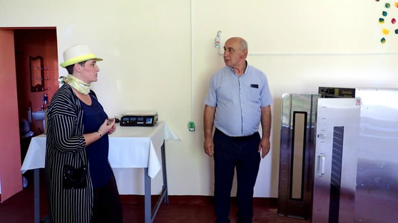 მერმა ხილის ჩირის მწარმოებელი საწარმო დაათვალიერა