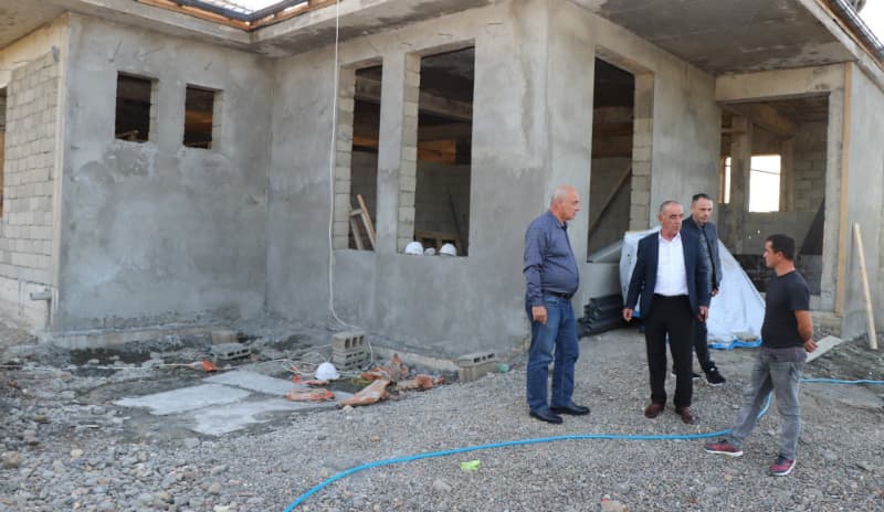 ხობში სასწრაფო დახმარების ცენტრის მშენებლობა მიმდინარეობს