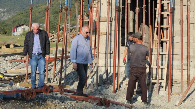 ჯვარში საგანგებო სიტუაციების კოორდინაციის ცენტრის მშენებლობა მიმდინარეობს