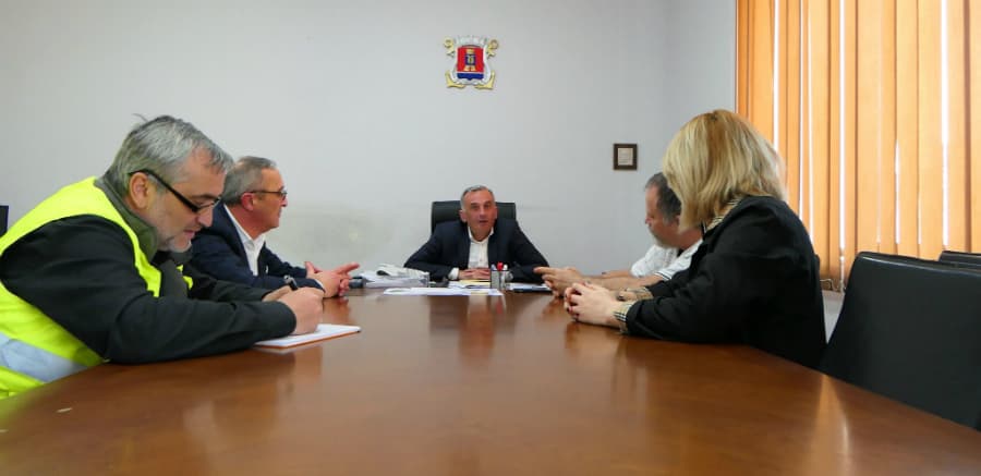 ფოთის მერიაში წყალარინების პროექტის მიმდინარეობის შესახებ სამუშაო შეხვედრა გაიმართა