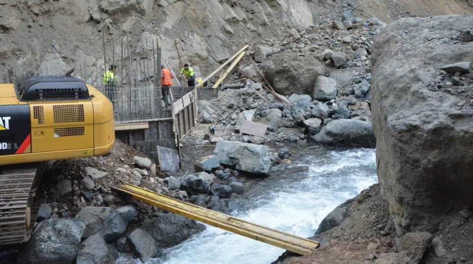 სოფელ მუხურში საგზაო ინფრსტრუქტურის მოწყობა მიმდინარეობს