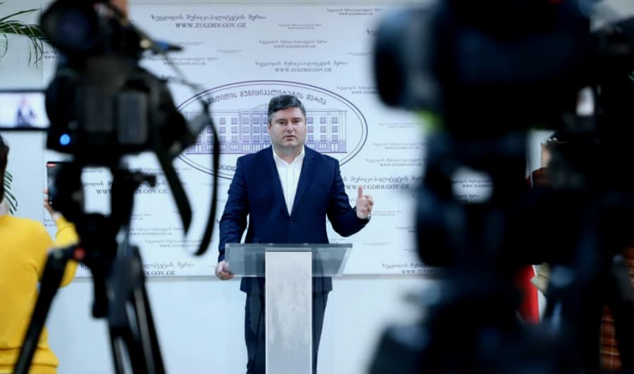 ზუგდიდის მერმა ბრიფინგი გამართა